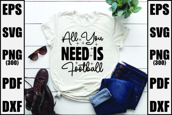 All You Need is Football: Graphics for T-Shirt Designs