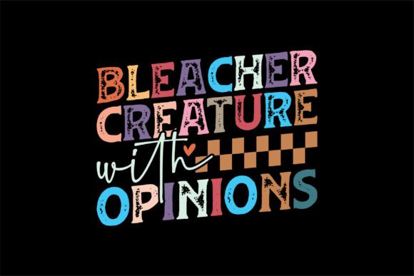 Bleacher Creature PNG: Funny Football Mom Graphics & T-Shirt Designs