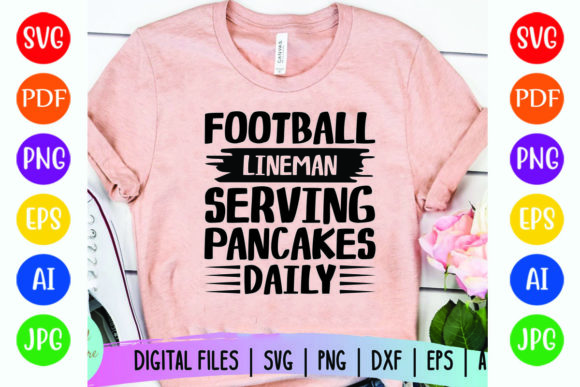 Football Lineman Graphics for T-Shirt Designs