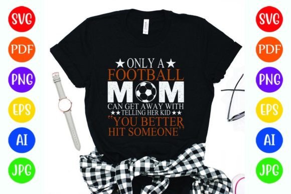 Football T-Shirt Design: Graphics for T-Shirt Designs