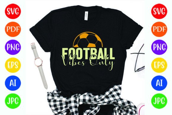 Graphics for T-Shirt Designs: Football Vibes